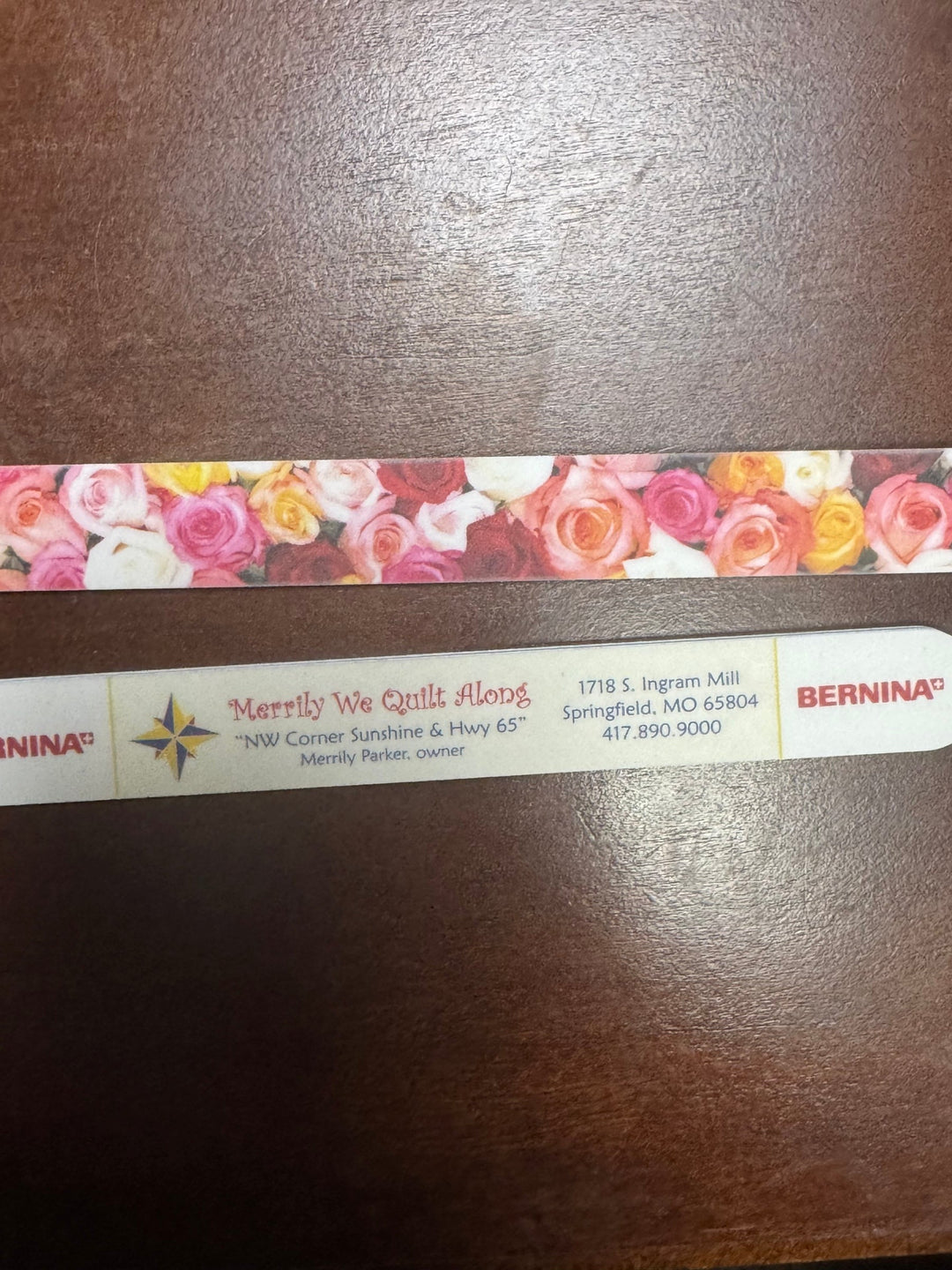 Nail Files - Roses