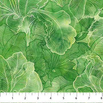 Northcott - Infatuation - Iris Texture - Green
