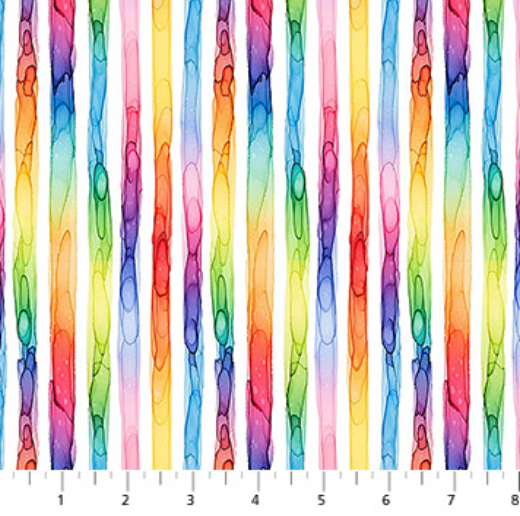 Northcott - Radiant Rhapsody - Stripe