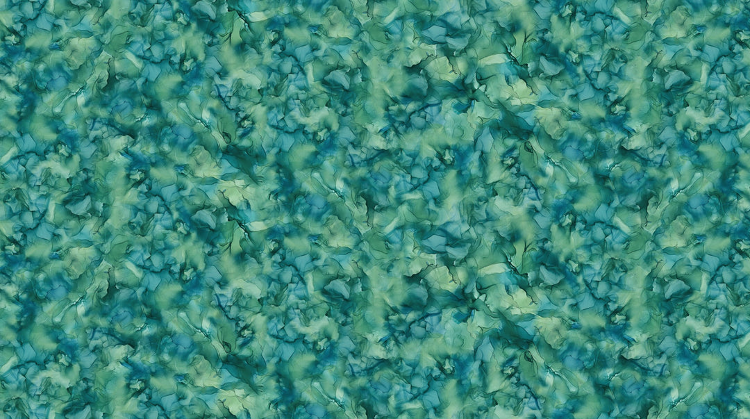 Northcott - Raven's Call - Teal Texture - Dark Teal