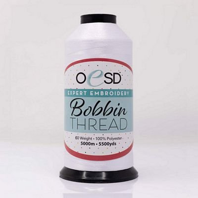 OESD - Bobbin Thread 100% PolyWhite