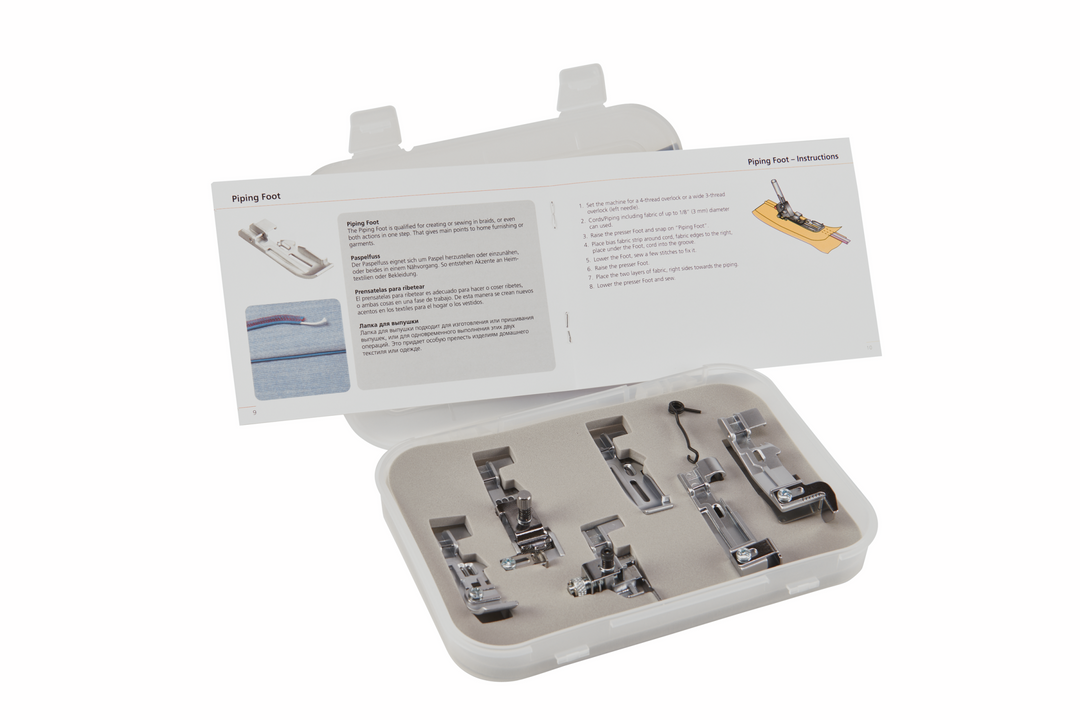 Overlock Sewing Feet Kit 6PC - B44, B48, B64, and B68