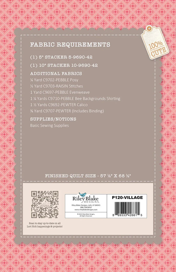 Pattern - Prim Village by Lori Holt