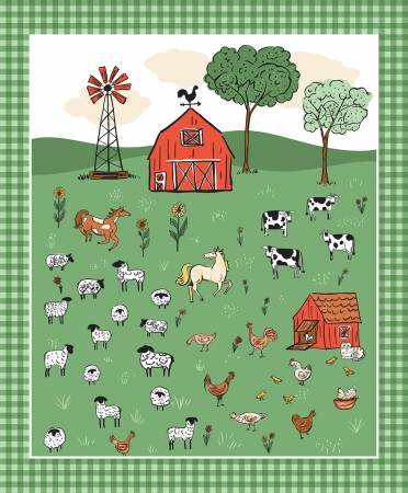 Panel - Riley Blake - Farm Livin 36in x 43in