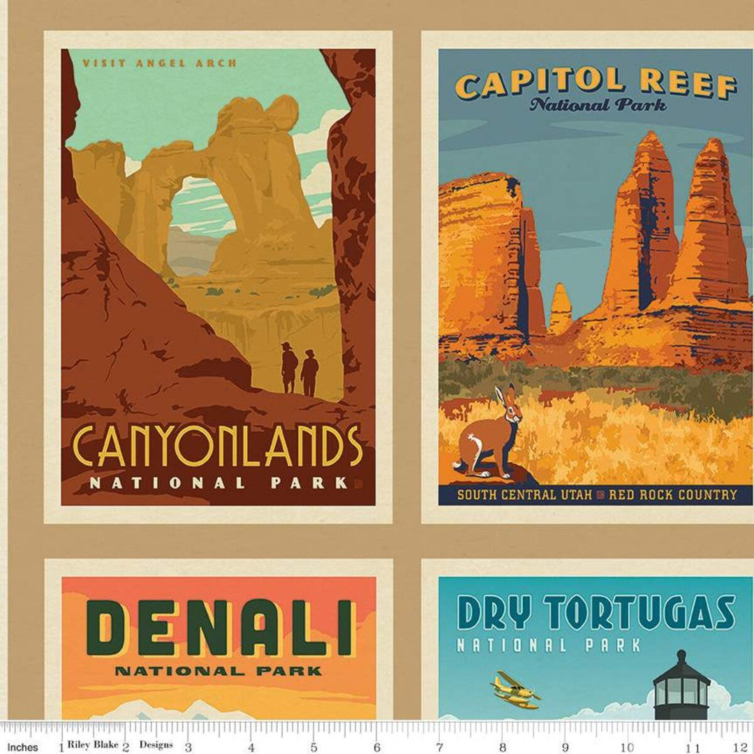 Panel - LIGHT National Parks Wilderness Wonders Panel, 54in x 72in