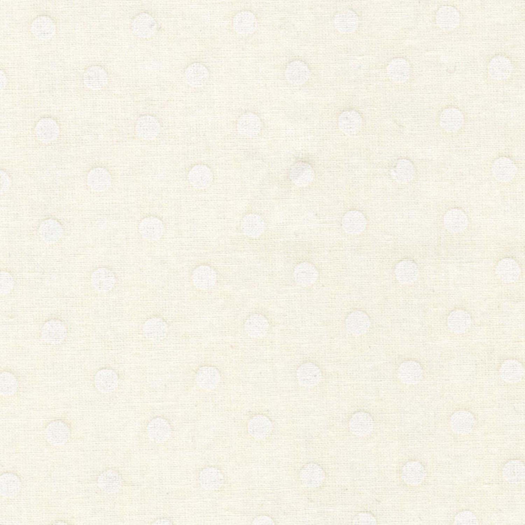 P&B Textiles - Ramblings 10 - White on White Dots