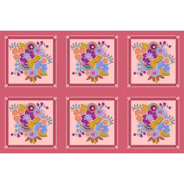Panel - Anna Maria - Allegory - Square Dance Glow 12"