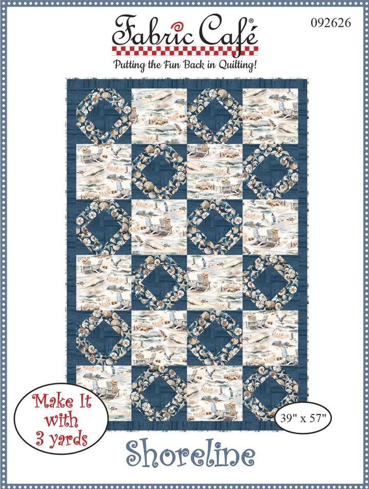 Pattern - Fabric Cafe - Shoreline Individual 3-Yard Pattern