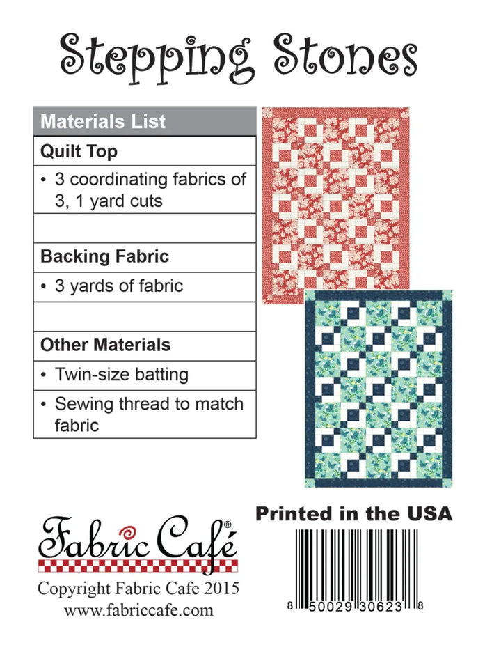 Pattern - Fabric Cafe - Stepping Stones