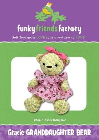 Pattern - Funky Friends Factory - Gracie GRANDDAUGHTER Bear