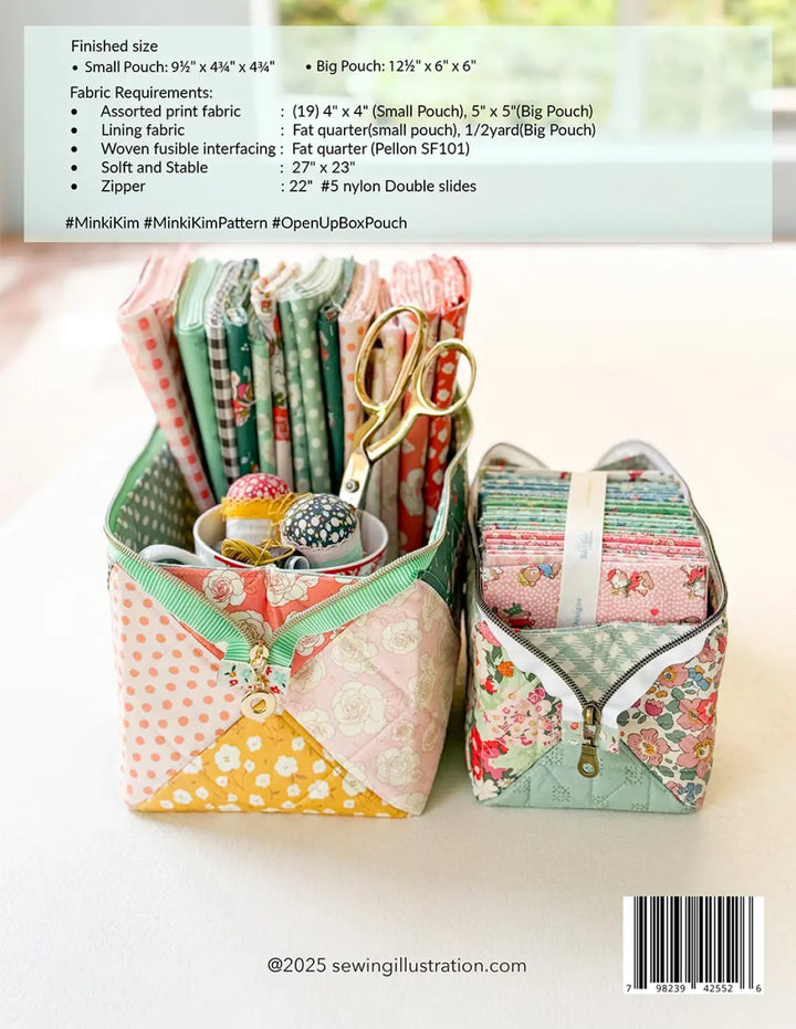 Pattern - Minki Kim - Box It Up Pouch