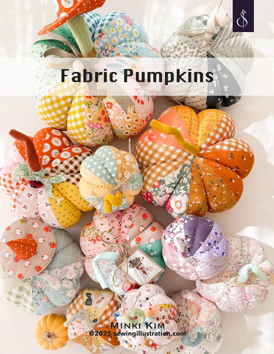 Pattern - Minki Kim - Fabric Pumpkins