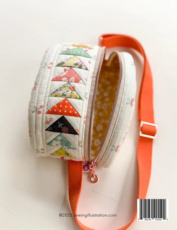 Pattern - Minki Kim - Flying Geese Belt Bag