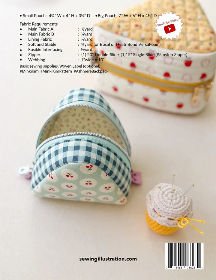 Pattern - Minki Kim - Sweet Slice Pouches