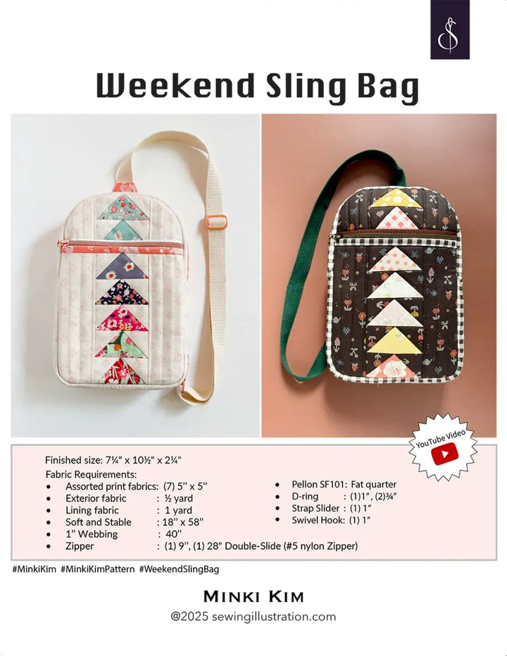 Pattern - Minki Kim - Weekend Sling Bag
