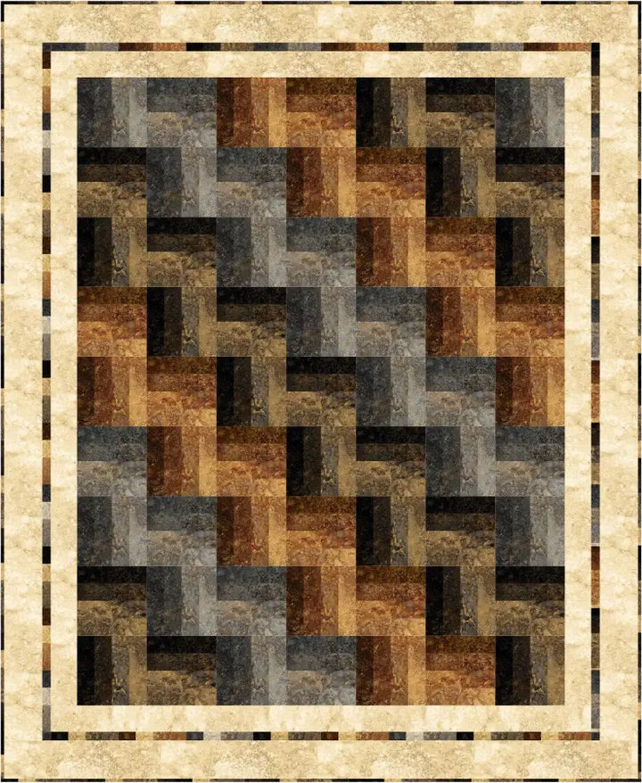 Pattern - Pattis Patchwork - Strip-Easy Rail Fence