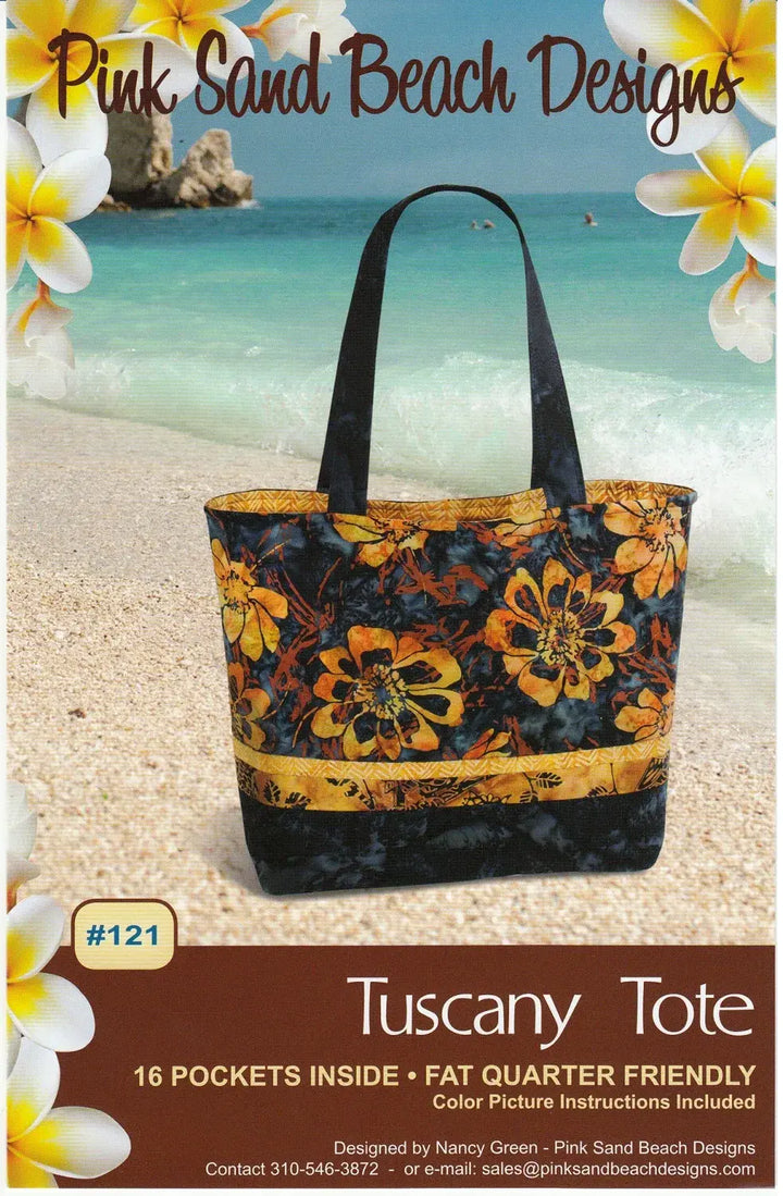 Pattern - Pink Sand Beach - Tuscany Tote