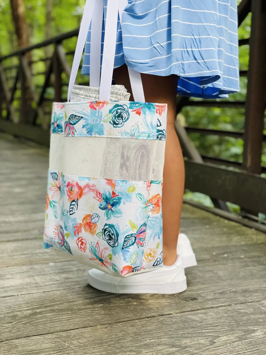 Pattern - Vinyl Mesh Market Bag