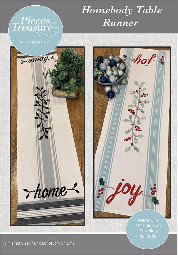 Pattern - Pieces to Treasures - Homebody Table Runner