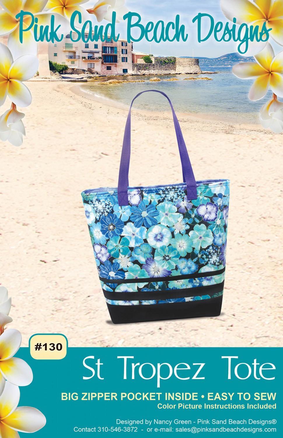 Pattern - Pink Sand Beach Designs - St Tropez Tote