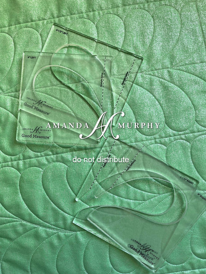 High Shank Ruler - Amanda Murphy - Good Measure - Every Feather Plume 3 Longarm set 4