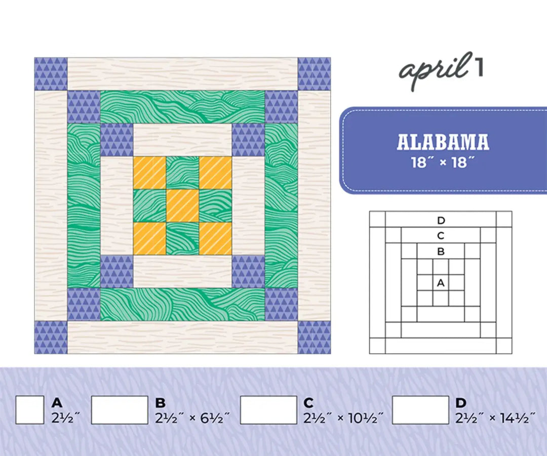 Calendar - Quilter’s NEW Perpetual Block-a-Day