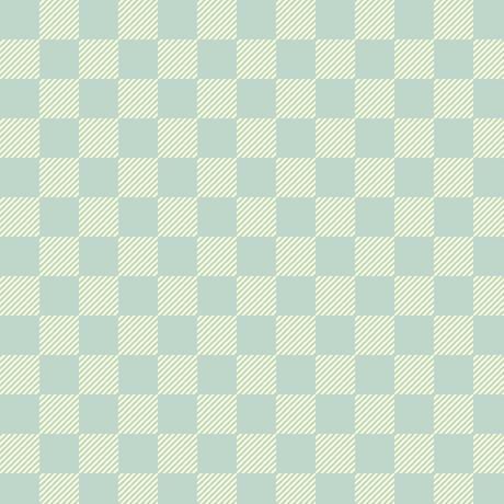 Quilting Treasures - Cute & Cuddly - Blue Check