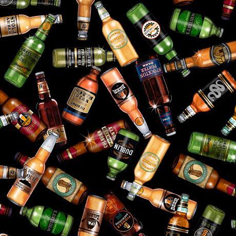 Quilting Treasures - Dan Morris - On Tap - Beer Bottles