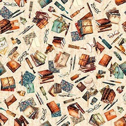 Quilting Treasures - Book Club - Letter Vignettes