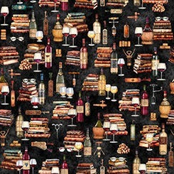 Quilting Treasures - Book Club - Wine & Books