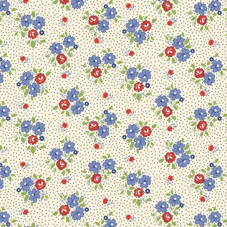 Marcus Brothers - Aunt Grace Goes Scrappy - Judie Rothermel - Multi Floral