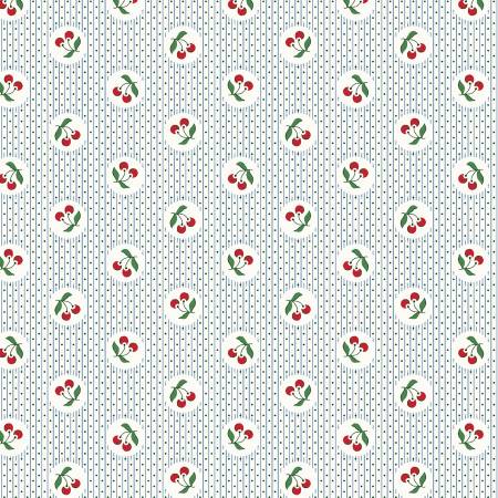 Marcus Fabrics - Judie Rothermel - Aunt Grace Goes Bold - Multi Cherries