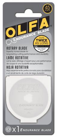 Rotary Blades - Olfa Endurance - 45mm 1ct