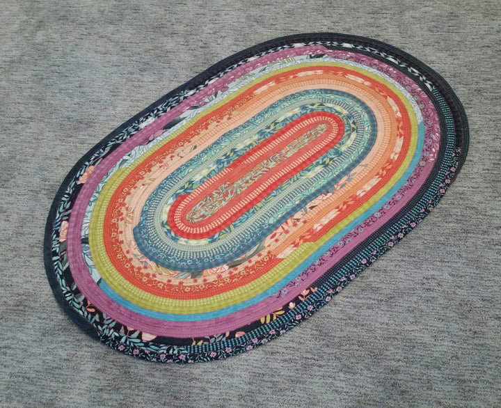 Pattern - RJ Designs - Jelly Roll Rug Pattern