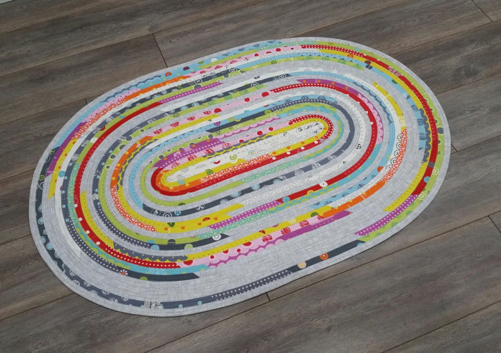 Pattern - RJ Designs - Jelly Roll Rug Pattern