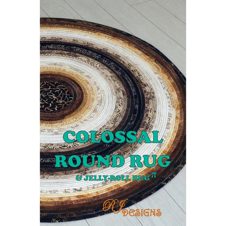 Pattern - Colossal Round Rug Jelly Roll Rug