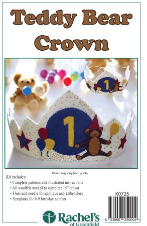 Kit - Rachel of Greenfield - Teddy Bear Birthday Crown
