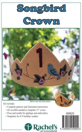 Kit - Rachel of Greenfield - Songbird Birthday Crown
