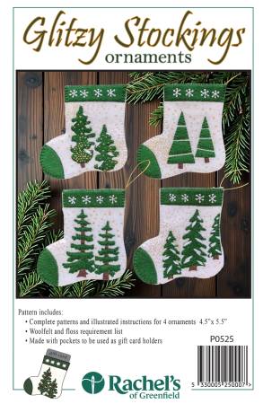Kit - Rachel of Greenfield - Glitzy Stockings Ornaments