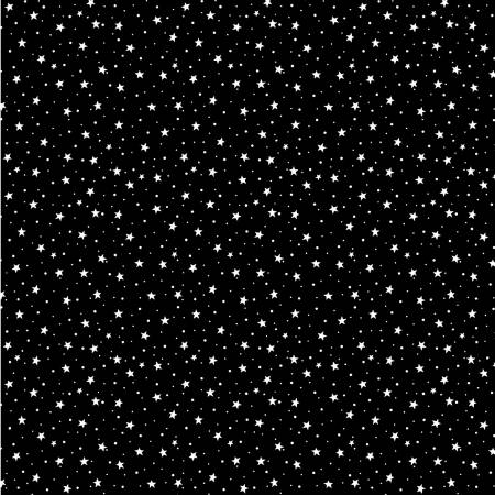 P&B Textiles - Starry Sky Black/White Fabric