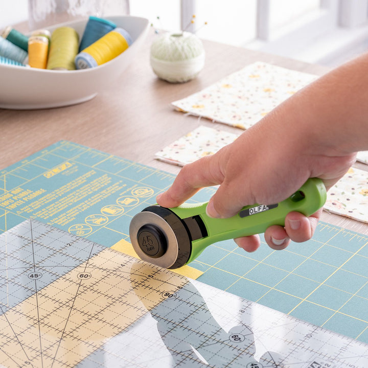 Rotary Cutter - Olfa - Splash 45 Quick Change - Green
