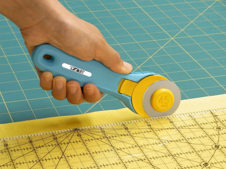 Rotary Cutter - Olfa - Quick Change Splash 45mm AQUA