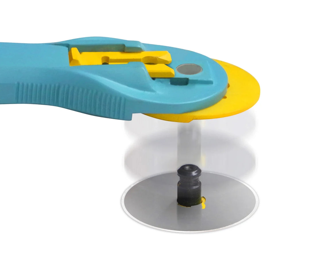 Rotary Cutter - Olfa - Quick Change Splash 45mm AQUA