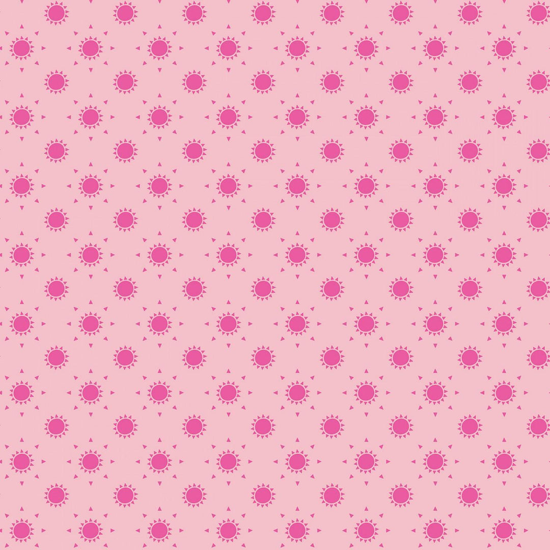 Riley Blake - Sunshine Blvd - Pink Suns