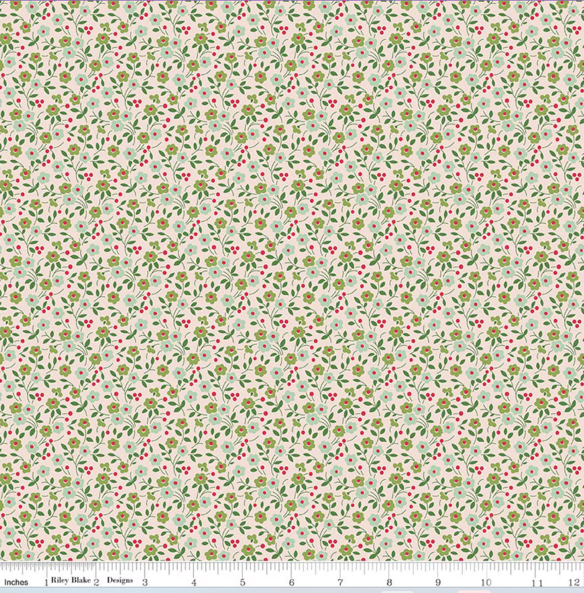 Riley Blake - Lori Holt - Farmer's Daughter - Floral Sage
