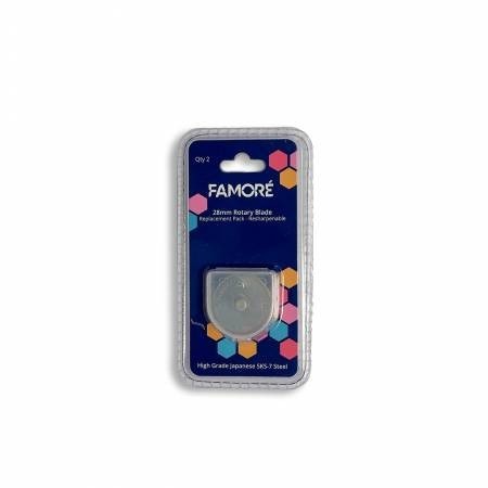 Rotary Blade - Famore 28mm Pack - 2pc