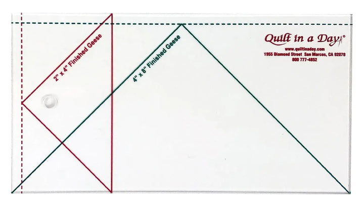 Ruler - Quilt In A Day - Large Flying Geese
