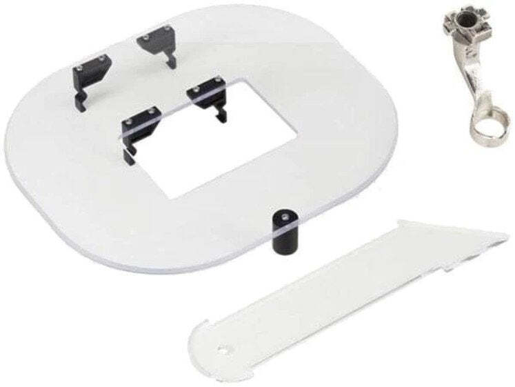 High Shank Ruler - BERNINA - Ruler Work Kit Ruler with foot #96, Ruler Base