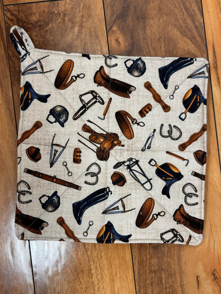 KIT - Pot Holder - Saddle