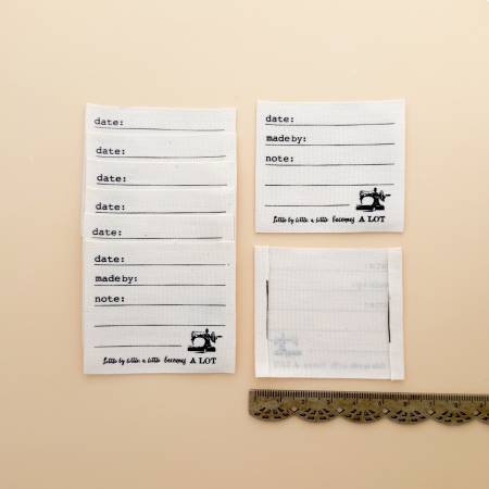 Labels - Note Cotton - Date, Made by, Note, 8pk